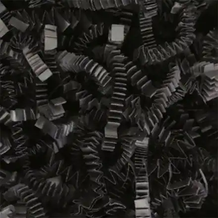 Papierová výplň čierna – fotografia produktu pre hodvabnypapier.sk (zdroj obrázka Packpack.sk)